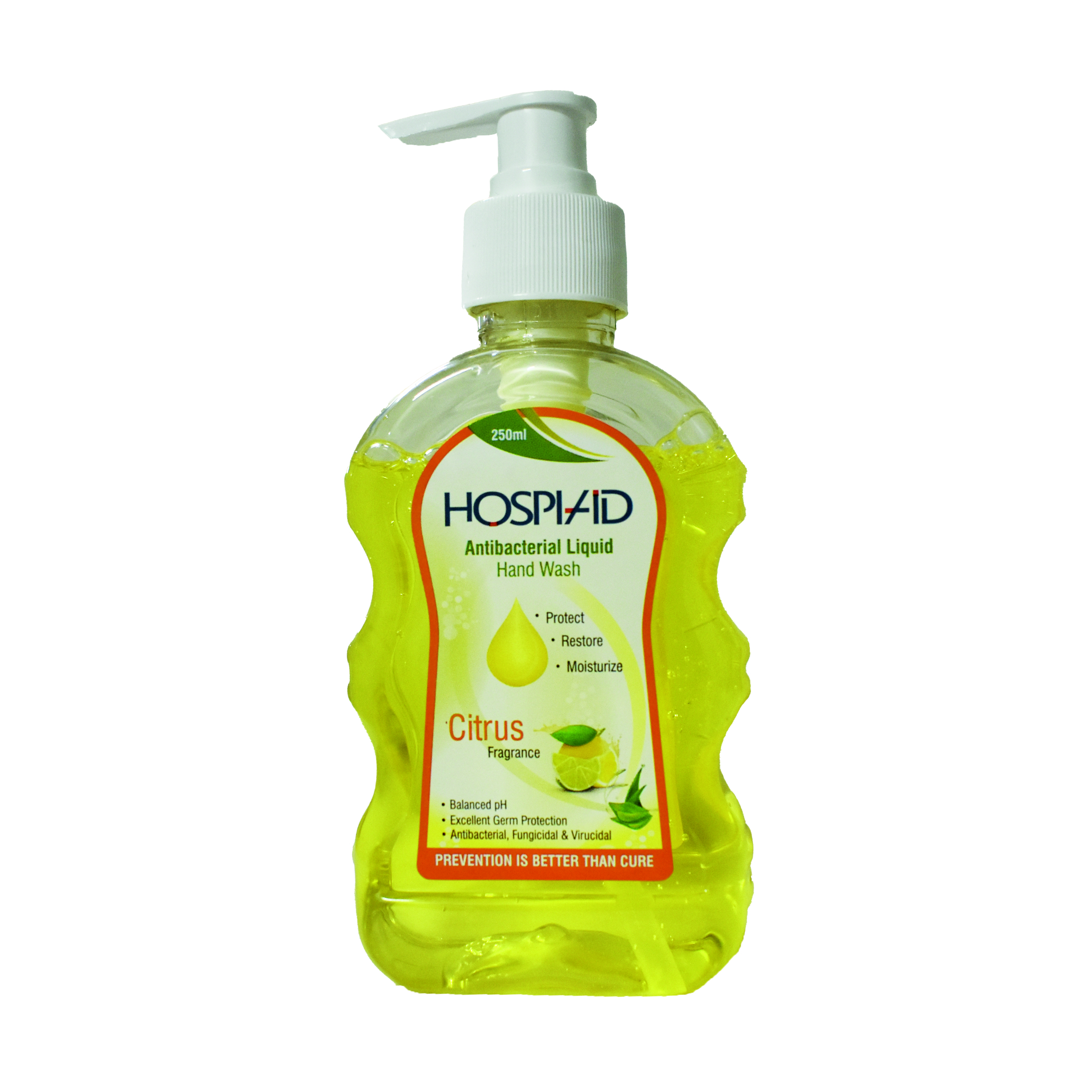 Hospiaid hand wash lemon